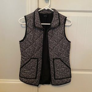 Boutique herringbone vest